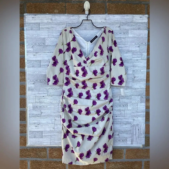 Samantha sung rockabilly Eva passion violet dress size 6 - Picture 1 of 14